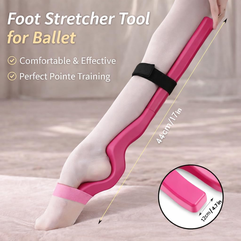 Ballet Foot Stretcher Set – Original Dance Foot Stretching Trainer for Arch & Flexibility, Ballet, Yoga & Dancers