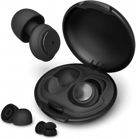 Sleep Ear Plugs, Silicone Ear Plugs for Sleeping, Reusable