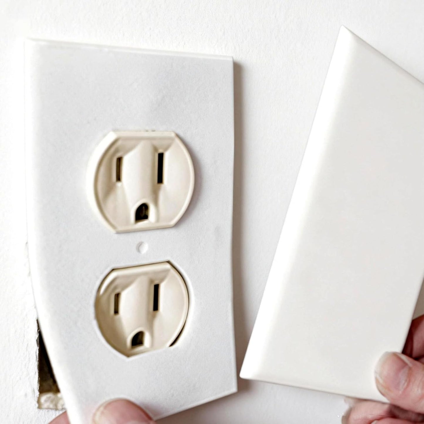 50 Pcs Electrical Outlet Insulation Pads, Double Board | Draft Sealers, Foam Gasket, Light Switch Covers, Wall Insulation Gasket
