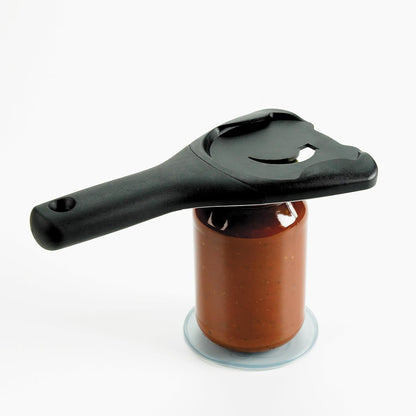 OXO Good Grips Jar Opener with Non-Slip Base Pad, Handheld Manual Opener | Easy-Grip Opener For Weak Hands, Non-Slip Base Pad Included, Arthritis-Friendly, Seniors, Kitchen Tools, Jar Opener