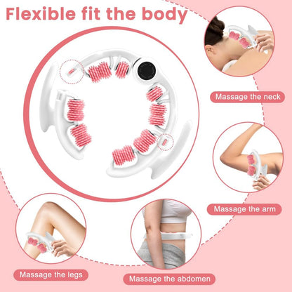Cellulite Remover Massager – Detachable Handles, Smooth Glide for Legs & Arms, Skin Tightening