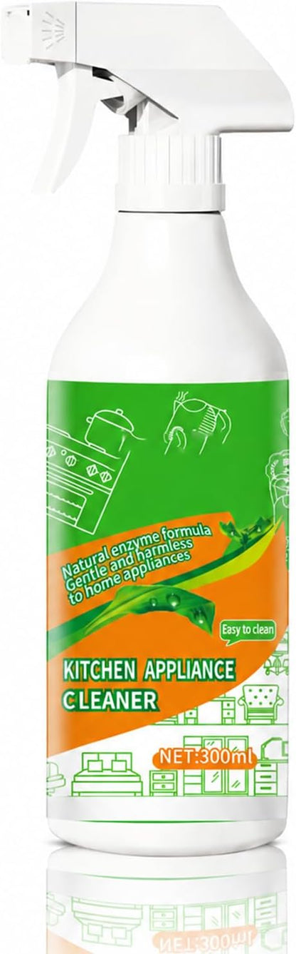 10.56oz Fly Natural Cleanse Formula to Household Appliances, Kitchen Cleaner Spray, Desengrasante Para Cocina for Hold,Oven,Stove,Range Hood(2PCS)