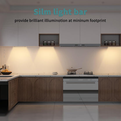 Motion Sensor Cabinet Lighting, 4500K Daylight, 3 Pack 12 inch Linkable