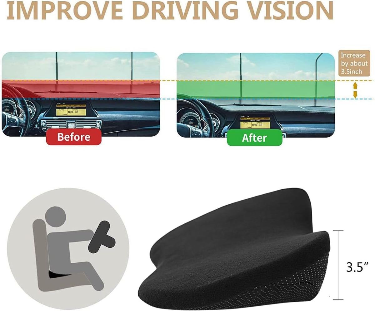 Livtribe Car Seat Cushion, Comfortable Wedge Seat Cushions for Long Driving