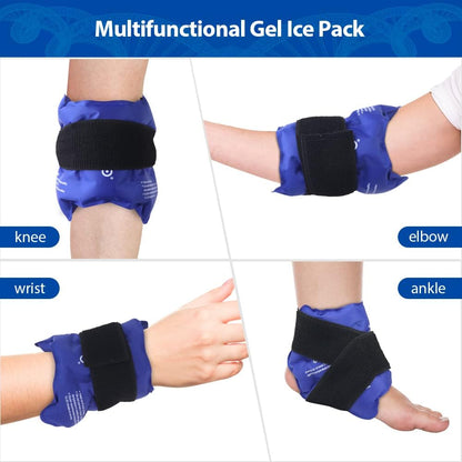 NEWGO Ankle Ice Wrap – Reusable Cold Pack for Swelling & Post-Surgery
