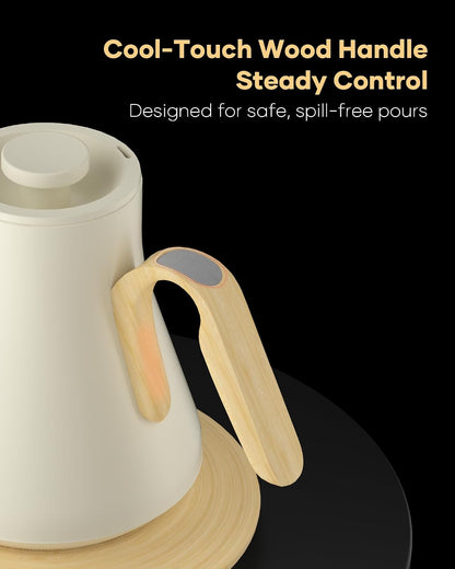Cocinare FLOW B9 Gooseneck Electric Kettle ±1°F Temperature Control