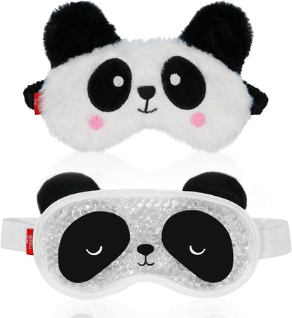 my novel things Cooling Eye Mask and Plush Sleep Mask for Woman 2PCS