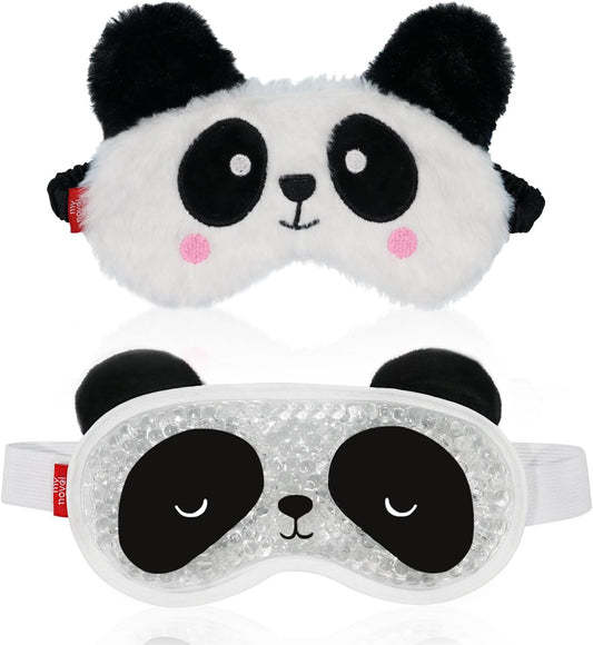 my novel things Cooling Eye Mask and Plush Sleep Mask for Woman 2PCS
