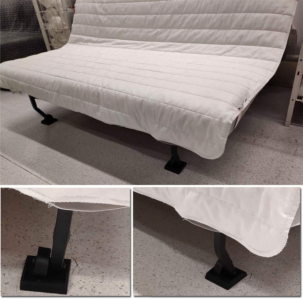 WELLGO Bed Stoppers & Furniture Cups 3"x3" 4Pack - Premium Silicone Casters Furniture Wheel Stoppers fit All Wheels of Furniture, Sofa Bed Chairs-Made up of Solid Silicone Prevents Scratches