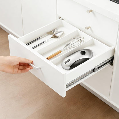 Electric Can Openers in 2026: Automatic Can Opener Electric with Rechargeable. The Can Opener Creates A Smooth Edge, Making It The Best Gift for Seniors And Kids. White