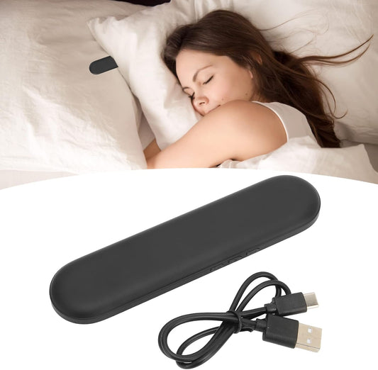 Pillow Speakers Bluetooth, Pillow Speakers, Bluetooth 5.3 Portable Bone Conduction Speaker with Timer Off Function, Mini Pillow Speaker for Adults, Children, Babies(White)