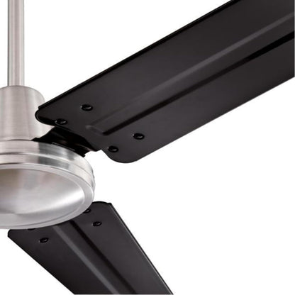 Westinghouse 7840900 Industrial 56-Inch Three-Blade Ceiling Fan with J-Hook Installation System, White, Wall Control | J-hook installation system, Wall control included, Three steel blades, Indoor installation, High-airflow performance