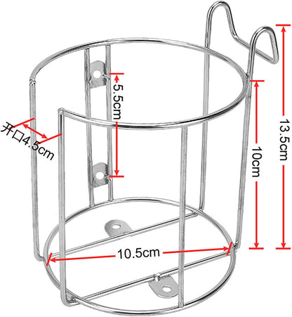 Cup Holder for Bed (Diameter: 3.3IN) Drink Holder Water Bottle/Glass Organizer for Wood Dorm Room Bunk Bed Crib, Metal Toddle Bed,Loft Bedside, Headbed, Car,Office Desk Partition