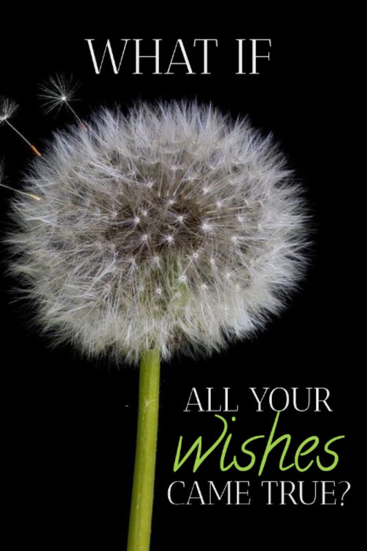 What if all your wishes came true?: 100 page Journal with Mood and Habit Trackers (6"x9")
