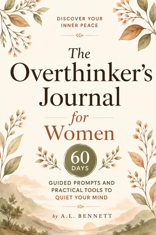 The Overthinker's Journal for Women: Quiet Your Racing Mind in 60 Days — Guided Prompts, Practical Tools and Daily Check-Ins for Women Over 40