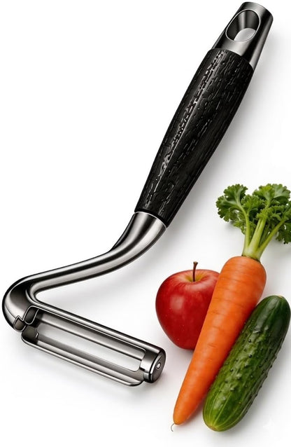 Vegetable Peeler,5 Years Warranty,Potato Peeler,Effortless Peeling,Kitchen Sharp Stainless Steel Blade Veggie Gadgets for Fruit Apple Carrot Pumpkin Pineapple SugarCane,Dishwasher Safe