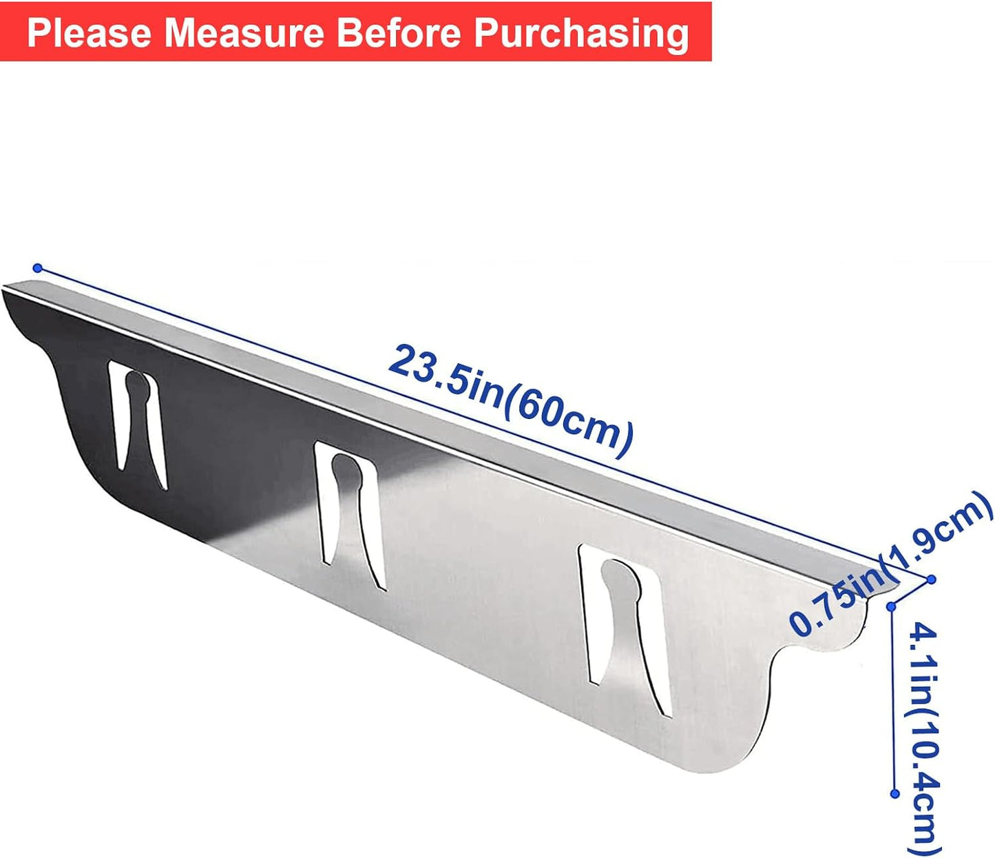 Stove Cover, Stove Guard, Stainless Steel Stove Gap Covers, Heat Resistant & Easy to Clean Stove Counter Gap Cover, Kitchen Stove Counter Gap Cover Eliminates Gap Between Counter & Appliances (2 pcs)