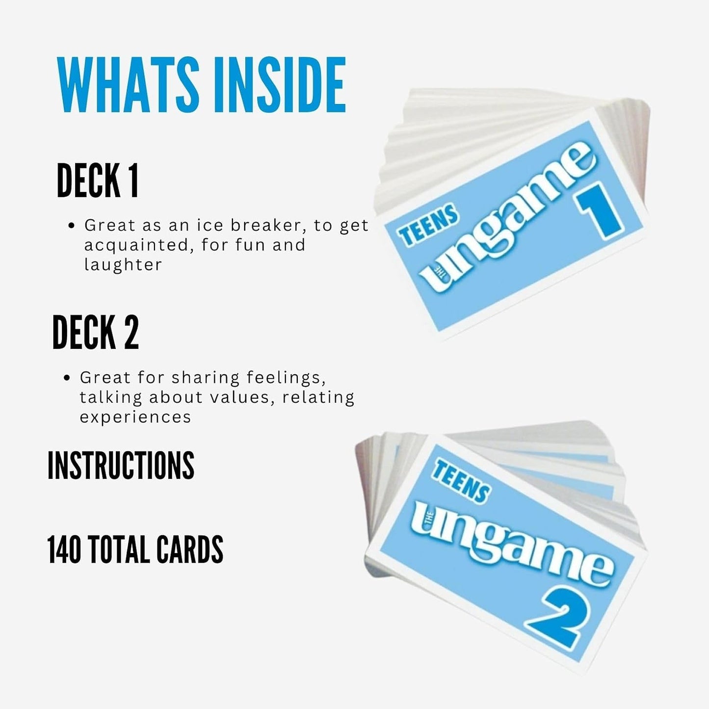 Pocket UNGAME - Seniors Edition - Non-Competitive Card Game for Seniors to Discuss, Share Values & self Express - Take a Walk Down Memory Lane - Age 55+