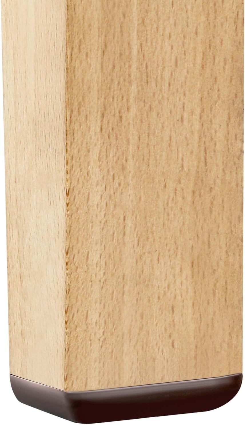 1" Nail on Furniture Sliders (24 Pack) - Furnigear Heavy Duty PTFE (Teflon) Chair Sliders Glides Wooden Furniture Movers Move Your Furniture Easily & Safety - Best Chair Leg Floor Protectors