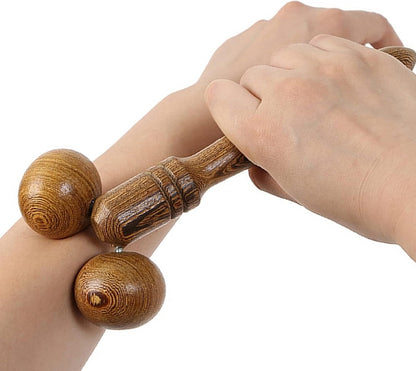 Broman Gua Sha Muscle Roller Wood Therapy Massage Tools | Reflexology Tools, Facial Arm Hand Body Calf Leg Foot Massager, Roller Massager