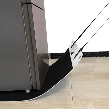 2 Set Large Furniture Sliders with Pull Strap, 4 ft Appliance Moving Sliders, Heavy Duty Furniture Movers Sliders, Furniture Pull Sliders for Carpet and Hardwood Floors (48" x 6.5")