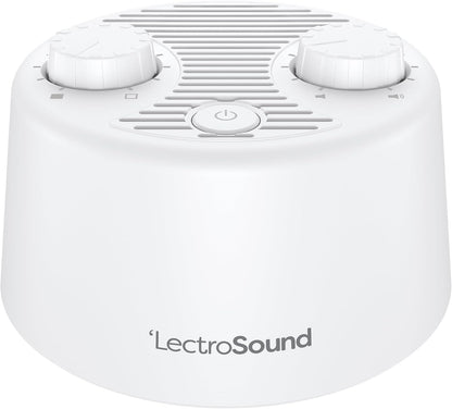 Adaptive Sound Technologies LectroSound - Noise Machine for Optimal Sleep Environment - Non-Looping Nature Sounds - Precision Volume Settings - Speech Privacy - Travel-Ready