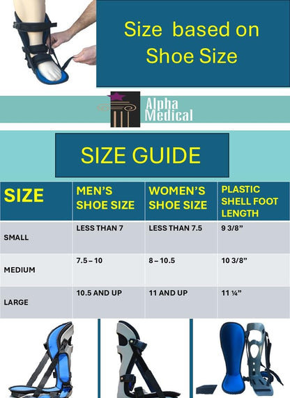 Plantar Fasciitis Adjustable Night Splint. Sleeping boot for foot stretching. P.F. Night Splint with wedge for dorsiflexion. Achilles tendonitis, Heel and Bone Spur, Tendon and Calf Stretching, Arch Pain Treatment. Fits Left & Right Foot. L4398 (Medium)