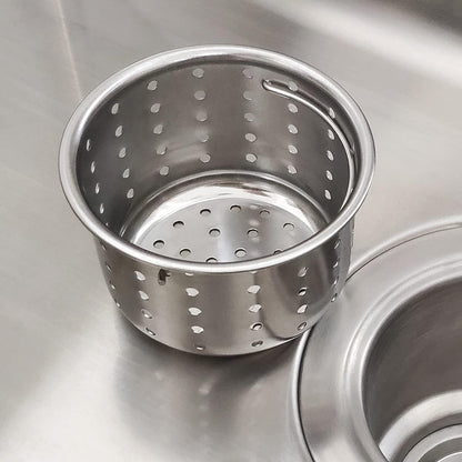 GZILA Kitchen Sink Drain Basket Only, 3-inch Basket for Kitchen Sink Strainer Replacement, Deep Cup Strainers with Handle, SUS 304 Stainless Steel