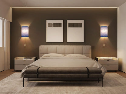 Battery Operated Rechargeable Wall Sconce Set of Two with 10000mAh Battery