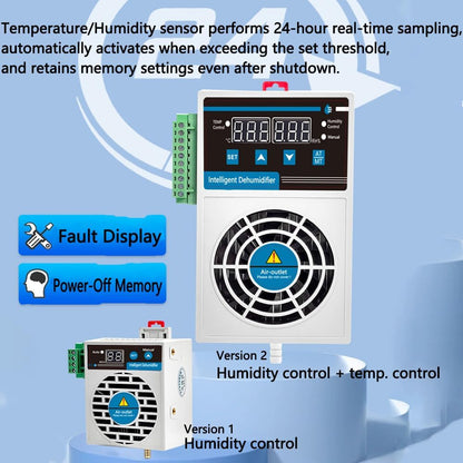 Mini Dehumidifier for Confined Space Electric Box/Storage Cabinet/Closet/Safes/Grow Tent