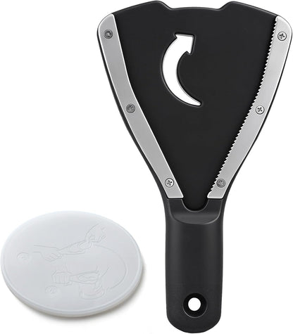 Jar Opener for Weak Hands Non-slip Base Pad Jar Lid Opener for Seniors with Arthritis Heavy-duty Grip for Stuck Jars and Tight Lids Kitchen Gift for Parents
