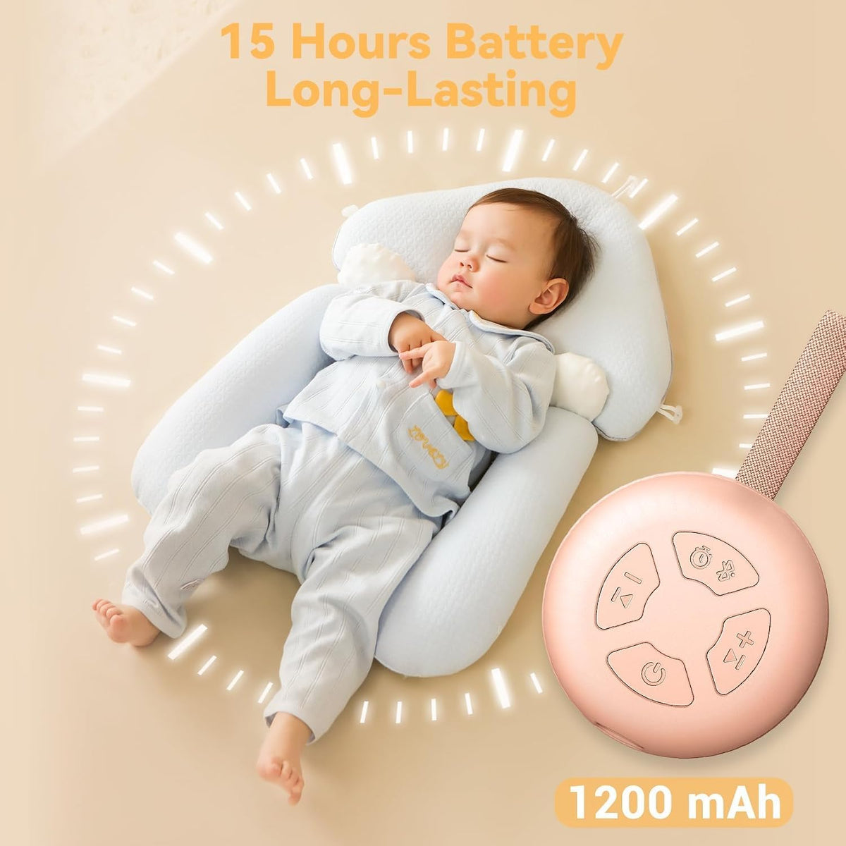 Portable Baby Sound Machine & Essentials for Babies & Kids