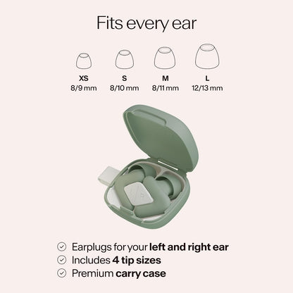 Alpine Silence | Ear Plugs for Noise Reduction, Sleep, Focus, & Travel
