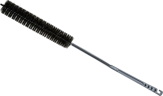 KONEX Flexi-Clean Pro Flexible Dryer Vent Cleaning Brush – 33” Long Horsehair Coil & Lint Trap Cleaner for Refrigerator Coils, Dryer Vents, Appliance Maintenance & Tight Spaces