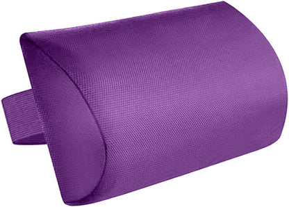 Chaise Lounge Neck Support Pillow with Adjustable Strap,Ergonomic Headrest Pillow Portable Bolster Cushion for Patio Backyard Beach Pool Garden Recliner (Black)