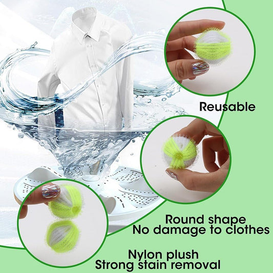 Hair Remover for Laundry Reusable Lint Catcher and Washing Machine Dryer Balls for Removing Dog and Cat Fur from Clothing