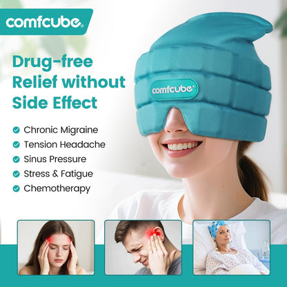 Neck Ice Pack Wrap for Cervical Pain, 2 Hours Long Lasting Cold | Ice Pack for Neck Shoulders Cooling, FSA Eligible, Flexible Cold Pack for Hot Weather, Hot Flashes, Surgery, Swelling