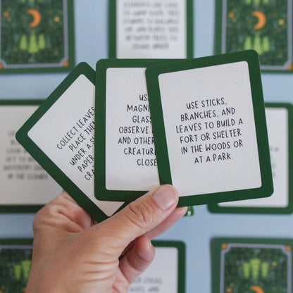 Pippi Post Indoor Busy Ideas Activity Cards & Tin, 50 Screen-Free Prompts