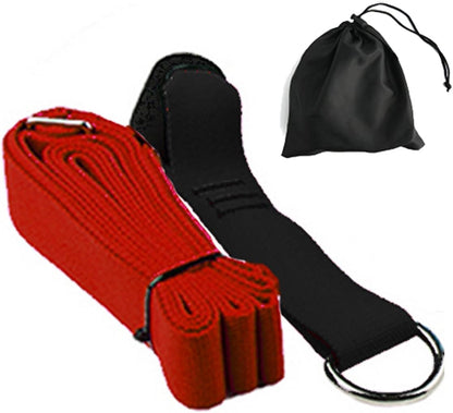 Leg Ballet Yoga Stretcher, Door Attachment Get More Flexible, Flexibility & Stretching Leg Straps - Great for Cheer Dance Gymnastics or Any Sport Trainer Premium Stretch Fitness Equipment