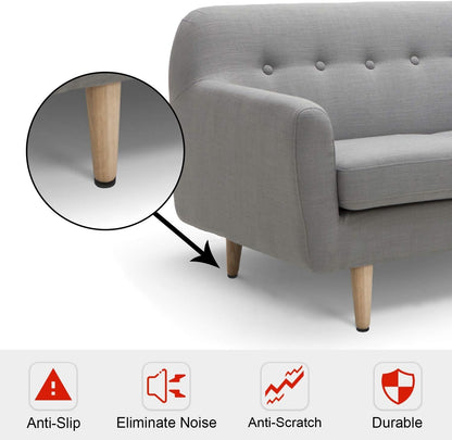 Non Slip Furniture Pads -56 pcs（1+2）” Furniture Grippers, Non Skid Furniture Legs,Self Adhesive Rubber Furniture Feet, Anti Slide Furniture Hardwood Floor Protector for Keep Couch Stoppers