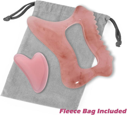 Lymphatic Massage Roller for Cellulite Remover Body Sculpting - Handheld Cellulite Massage Tool for Body Bloat Blood Circulation Lymphatic Drainage Pink