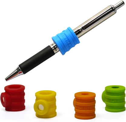 Stick-O Pen Magnetic Pen Pencil Holder - Holds Most pens, Pencils, and Thin Markers. Ideal for Fridges, Task Boards, Workshops, Classrooms, Offices, and Kitchens. (Three Pack)