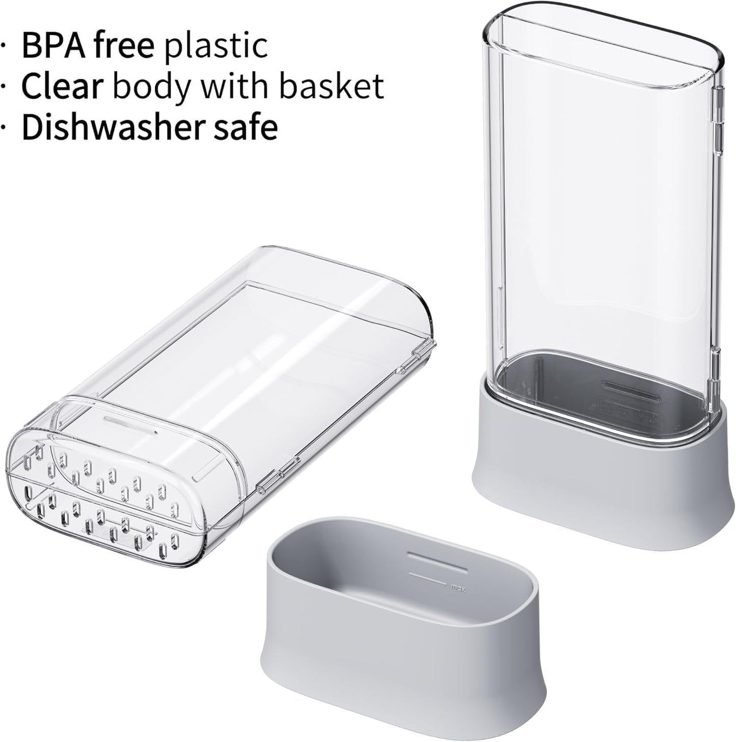 Green Saver Herb Keeper – Refrigerator Storage Container for Cilantro, Asparagus, Fresh Herbs, Dishwasher Safe, Extends Freshness 10 Days – 2 Pack