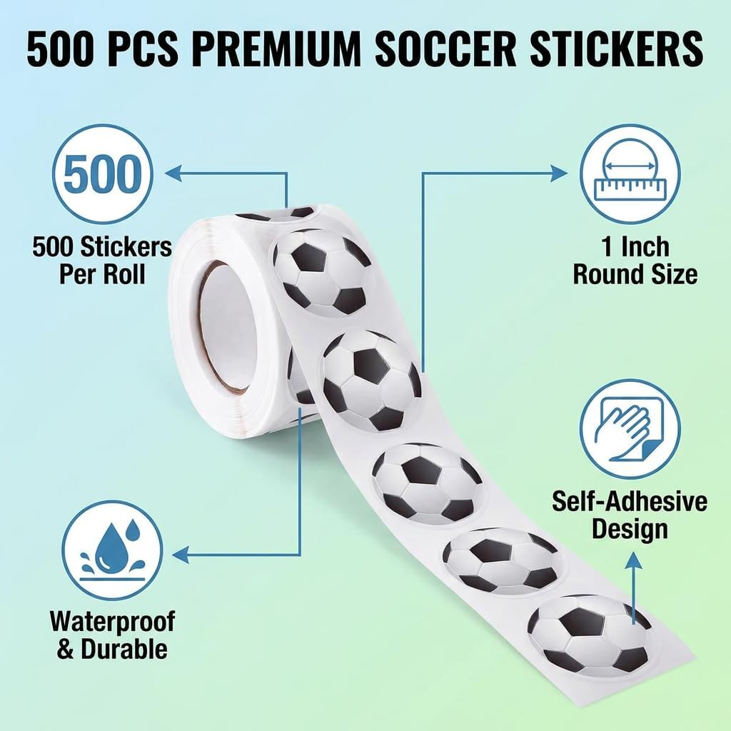 500Pcs Blue Freezer Labels, Waterproof Write-On Stickers | 500Pcs labels; removable writable adhesive for jars, containers, meal prep, pantry storage, and freezer use.