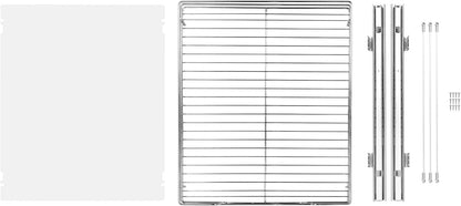 VEVOR 18.5"Wx21"Dx3.5"H Pull Out Cabinet Organizer, Heavy Duty Slide Out Pantry Shelves, Chrome-Plated Steel Roll Out Drawer, Drawer Storage for Home Under Sink, 20"Wx22"Dx7"H Install Size for Cabinet