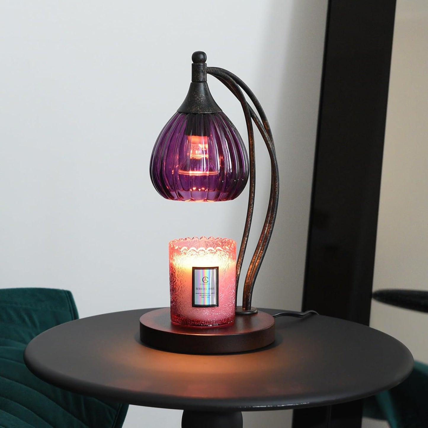 Candle Warmer Lamp with Timer and Dimmer - Electric Melter for Scented Jar Candles - Housewarming, New Home Decor
