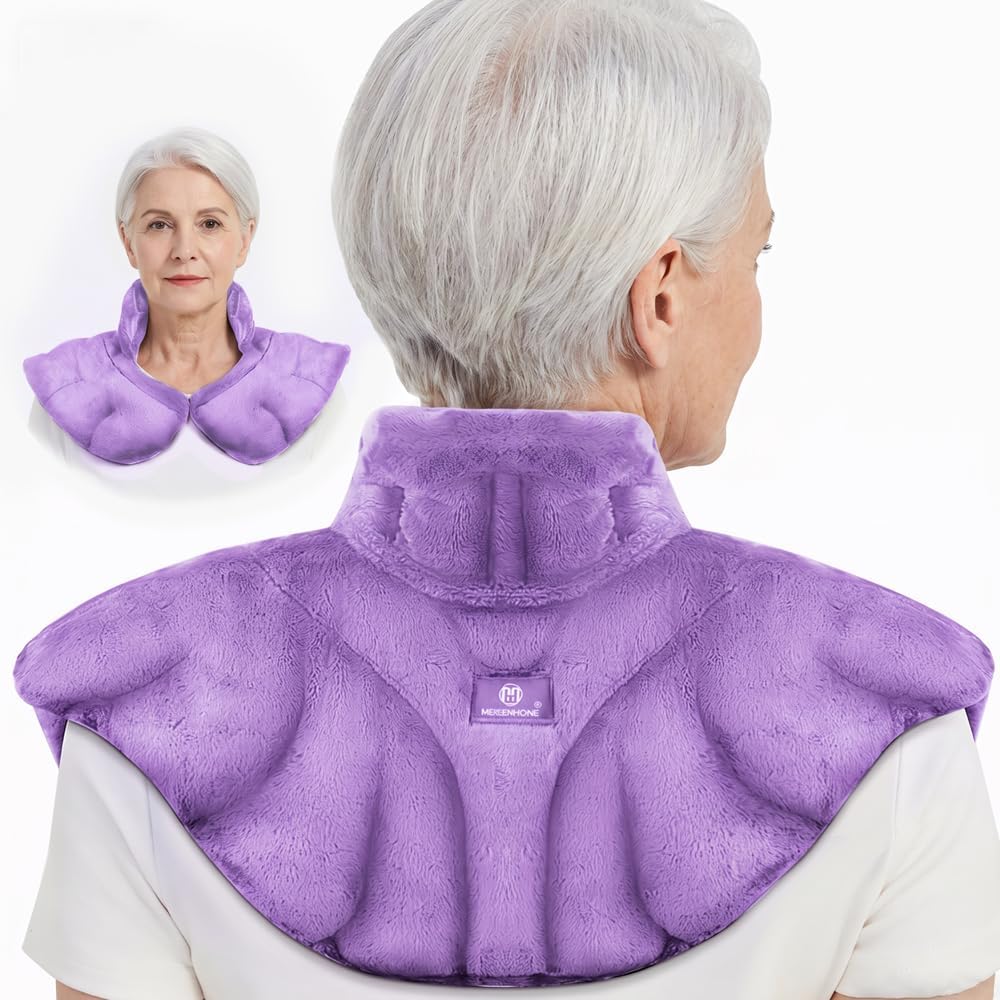Microwave Heating Pad for Pain Relief, 8 x 18 Grey