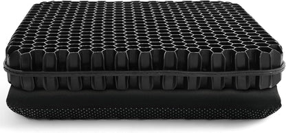 Gel Seat Cushion for Long Sitting - 16.5" x 14.5" x 2.4" (Extra Thick＆Soft)