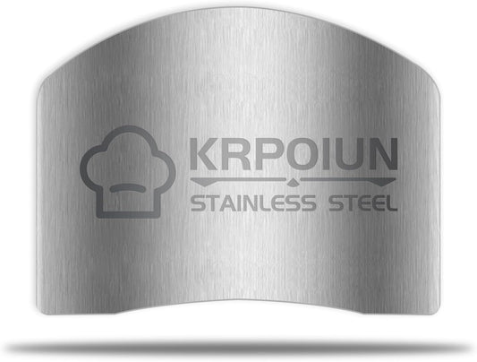 304Stainless Steel Finger Guards, New Finger Hand Protector for Cutting Food, 4 Packs of Finger Protectors when Cutting, Slicing, Dicing, Kitchen Tool Knife Shields Guards Avoid Hurting