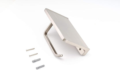 Linkaa Bronze Toilet Paper Holder with Shelf Oil Rubbed Bronze,Wall Mount | Toilet Tissue Roll Holder Dispenser with Phone Shelf Storage holder for Bathroom Kitchen丨Heavy Duty Zinc Alloy Material